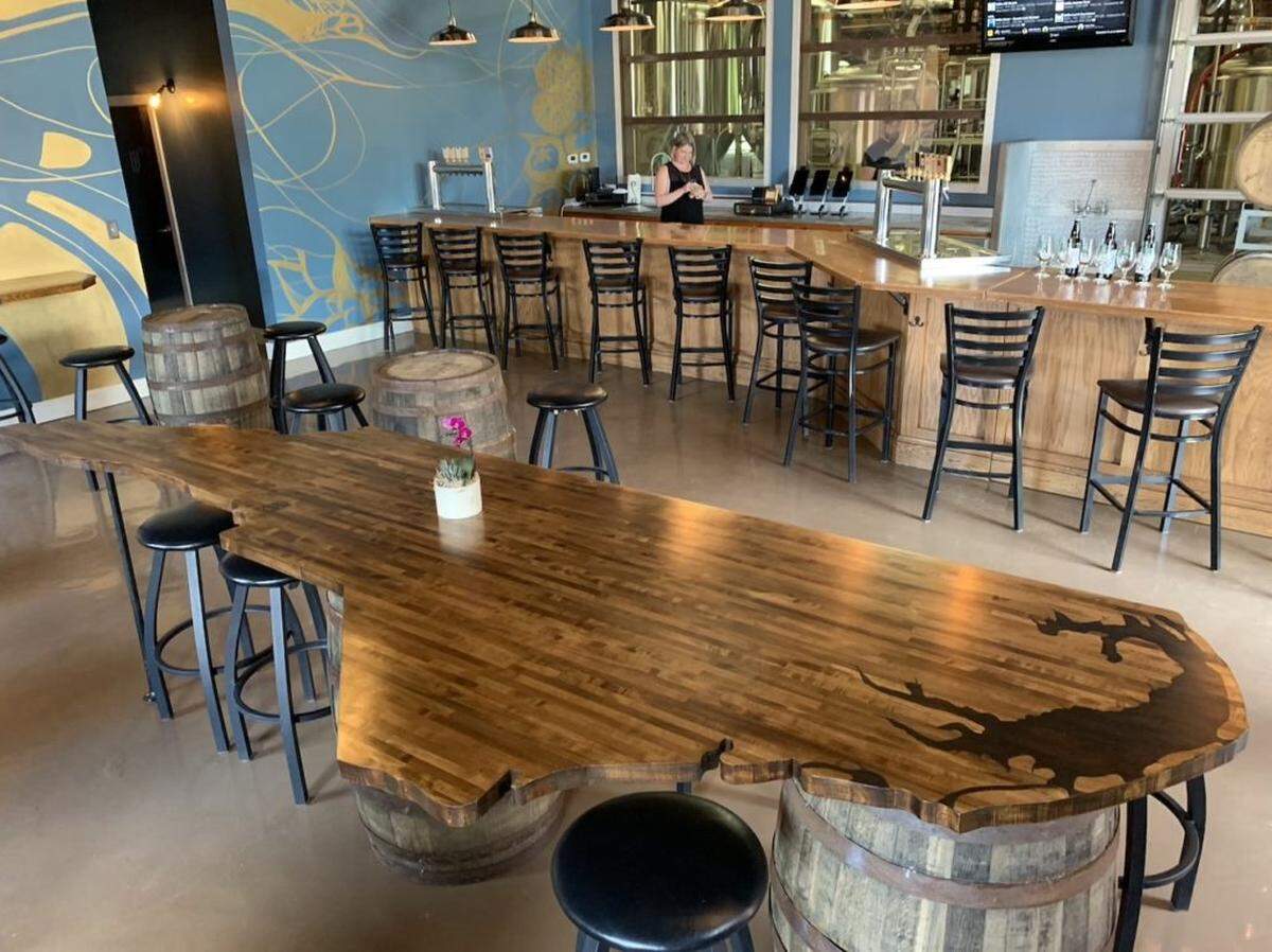 Courtesy of NoDa Brewing Co.<br/>NoDa Brewing Co. will reopen its original taproom on Friday with a new look.