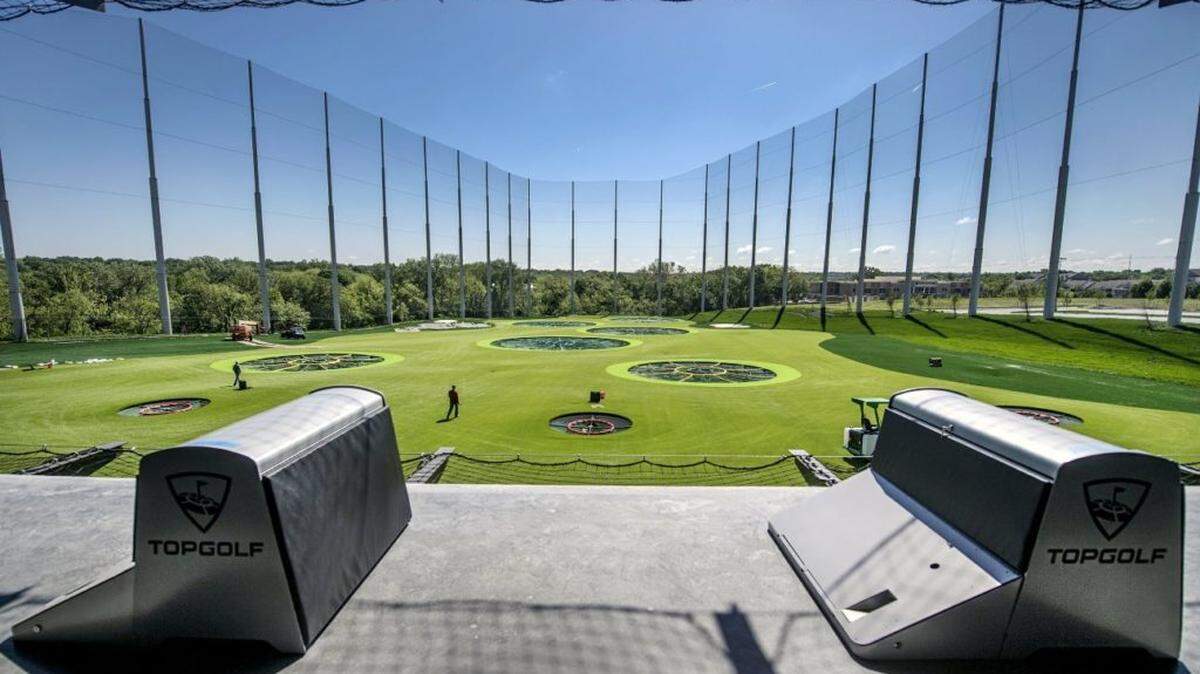 The Topgolf location in Overland Park, Kan., pictured here, opened in 2015. The city of Wichita is moving forward with its own Topgolf attraction, $10.2 million of which is being funded by state incentives through sales tax revenue bonds, or STAR bonds.