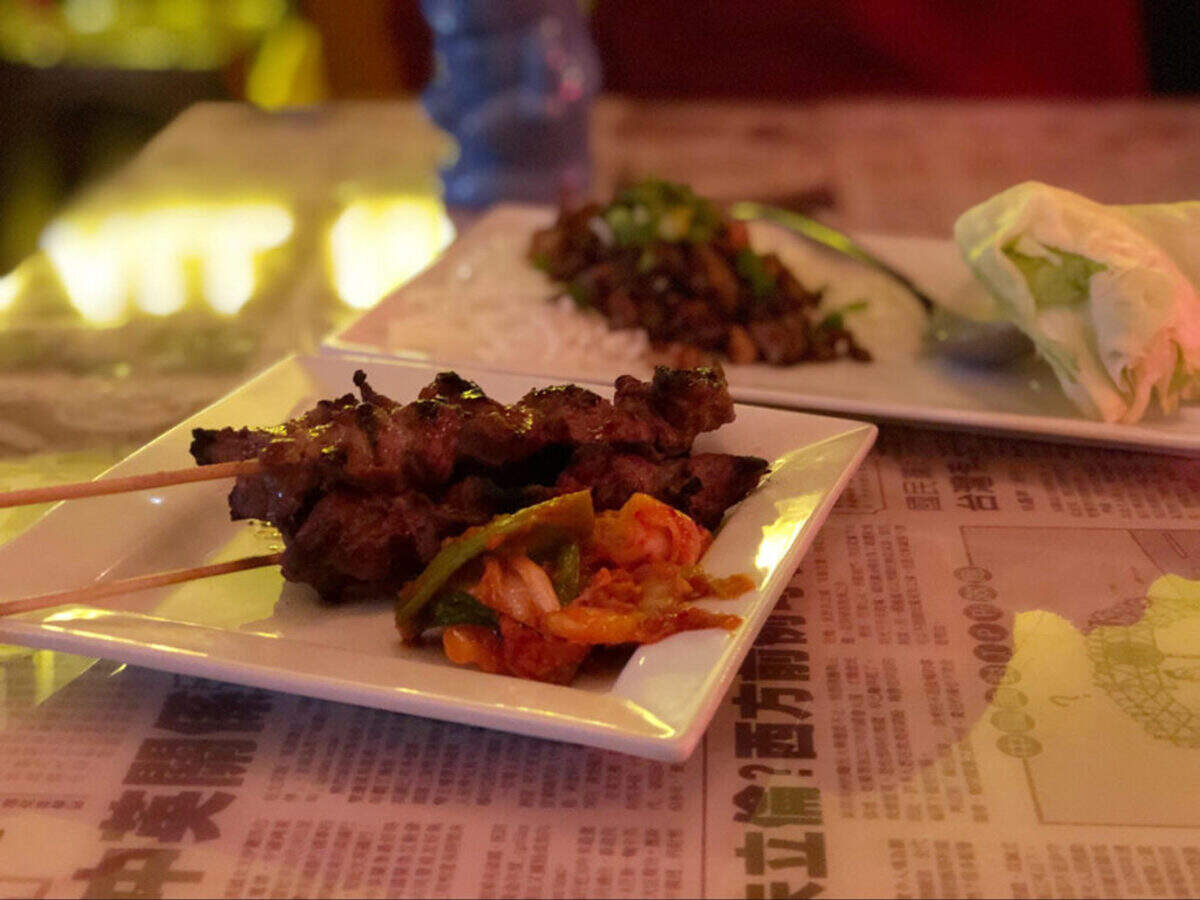 Photo by Jessica Swannie<br/>Bulgogi Beef Skewers ($9)