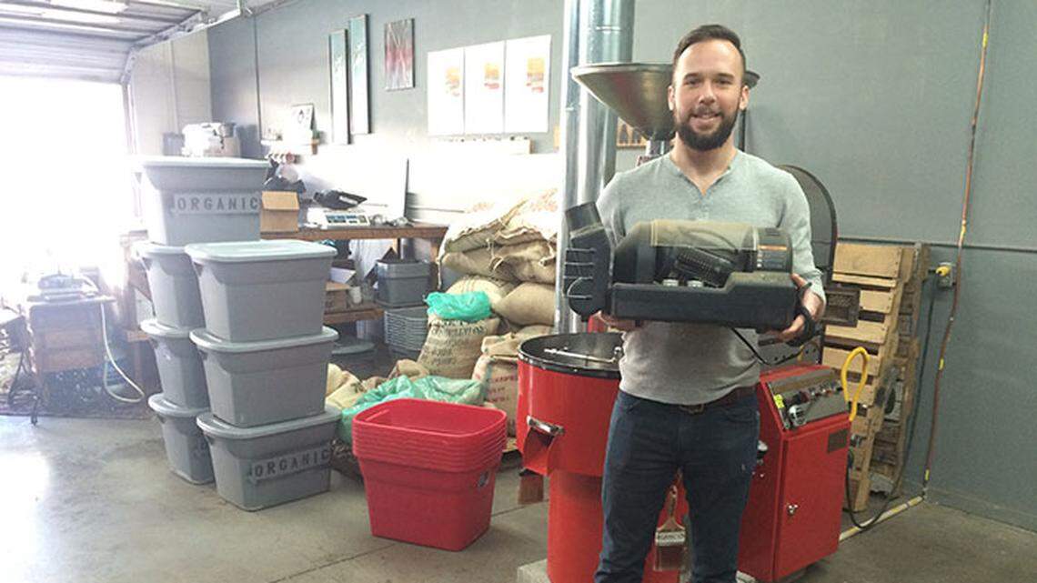 Pure Intentions Coffee, owned by Matt Yarmey (shown in this file photo) is available at 68 Walmart stores — 37 North and South Carolina and 31 Georgia stores.