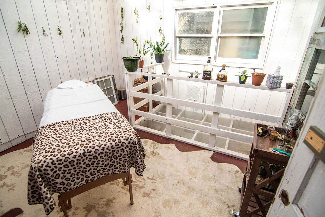 Photo by Alex Cason Photography<br />Curio Craft and Conjure has a healing room.