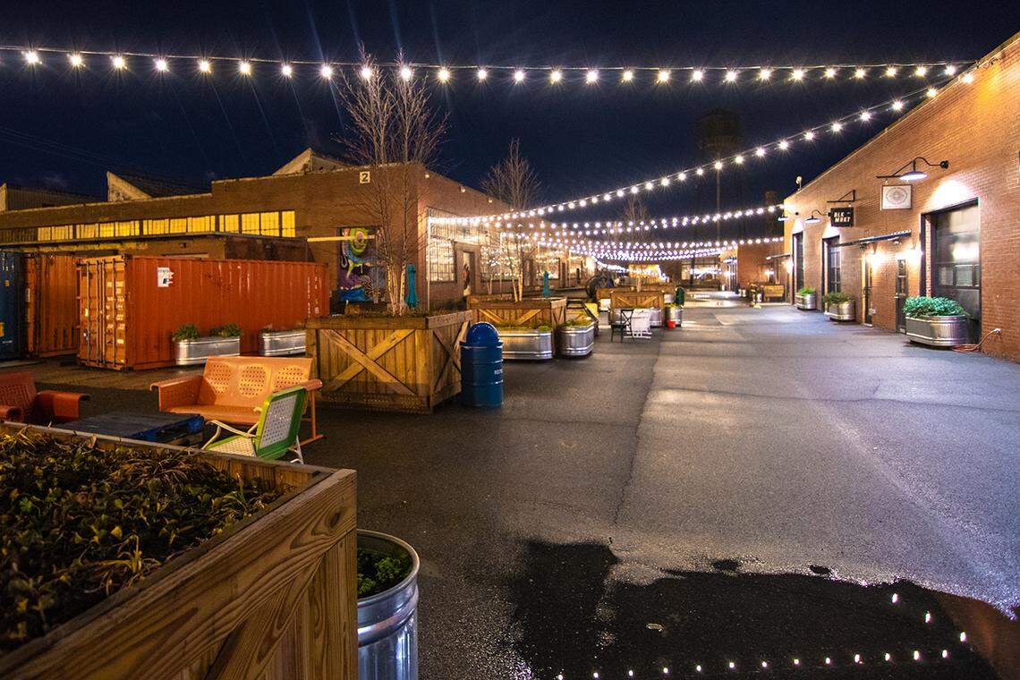 Camp North End is an adaptive reuse project.