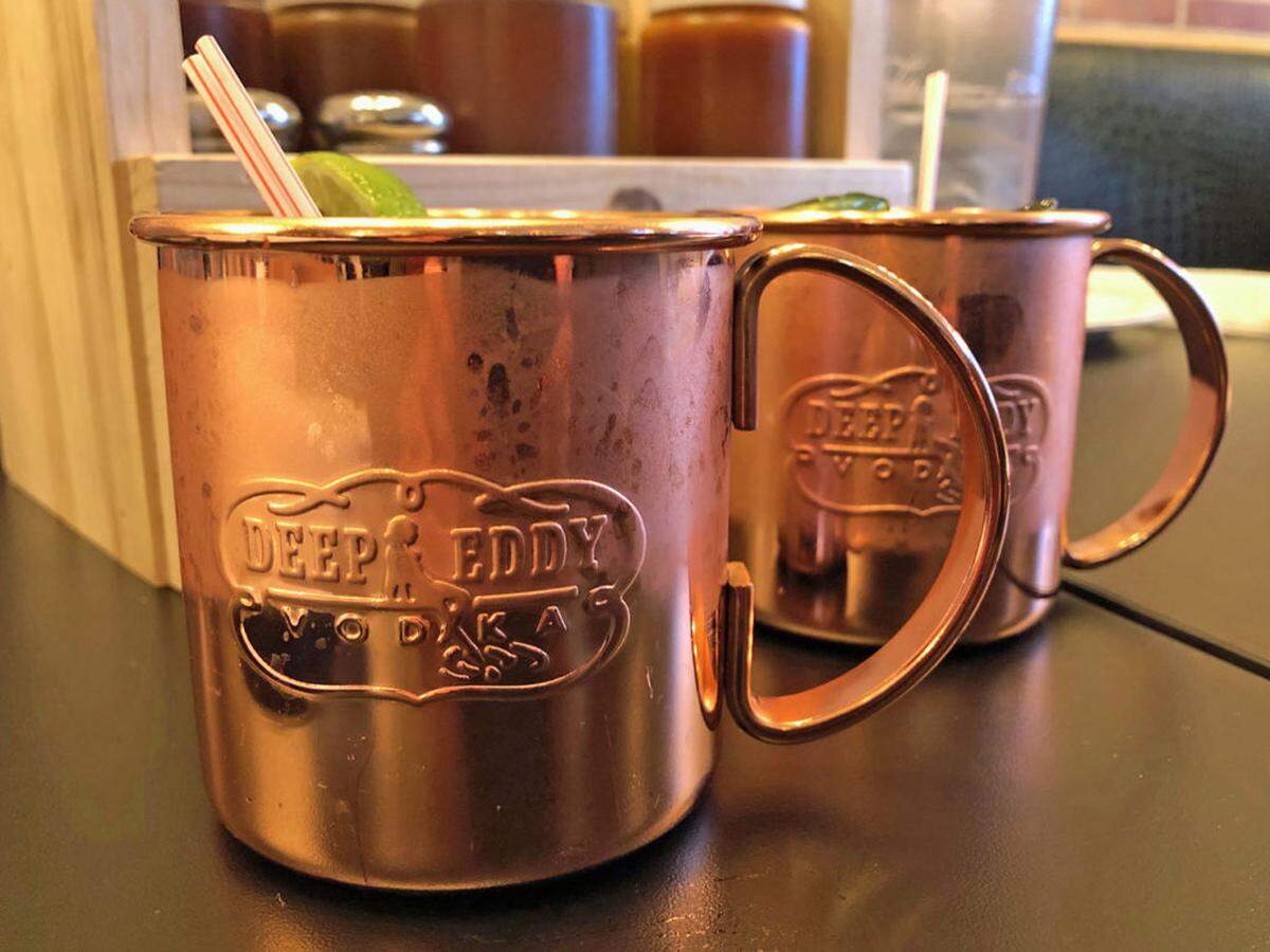 Photo by Sara Kendall<br/>Improper Pig Mule cocktail