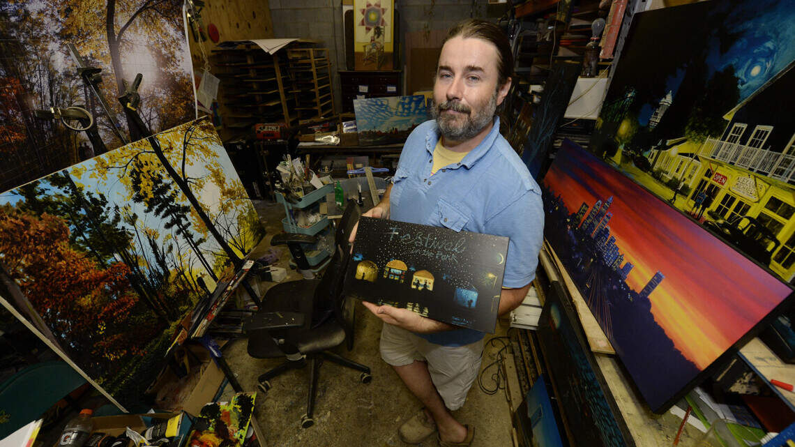 David French: The artist who captures Charlotte