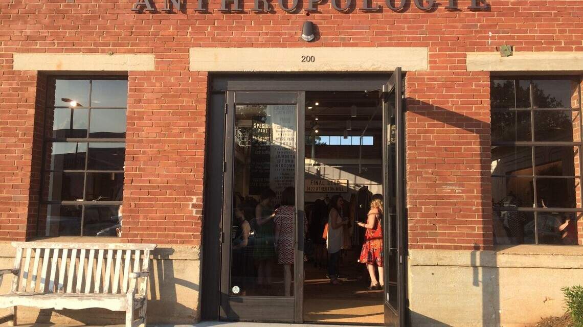A look inside the new Anthropologie store in South End