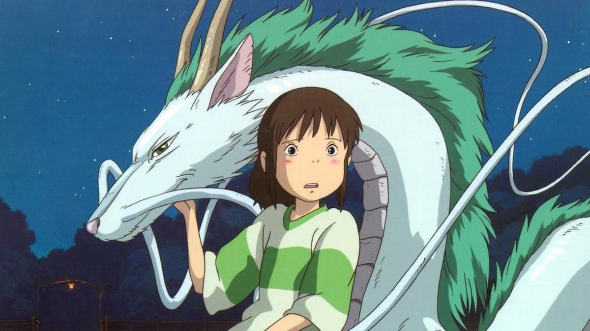 An image from “Spirited Away,” the 2001 animated film by acclaimed Japanese director Hayao Miyazaki.