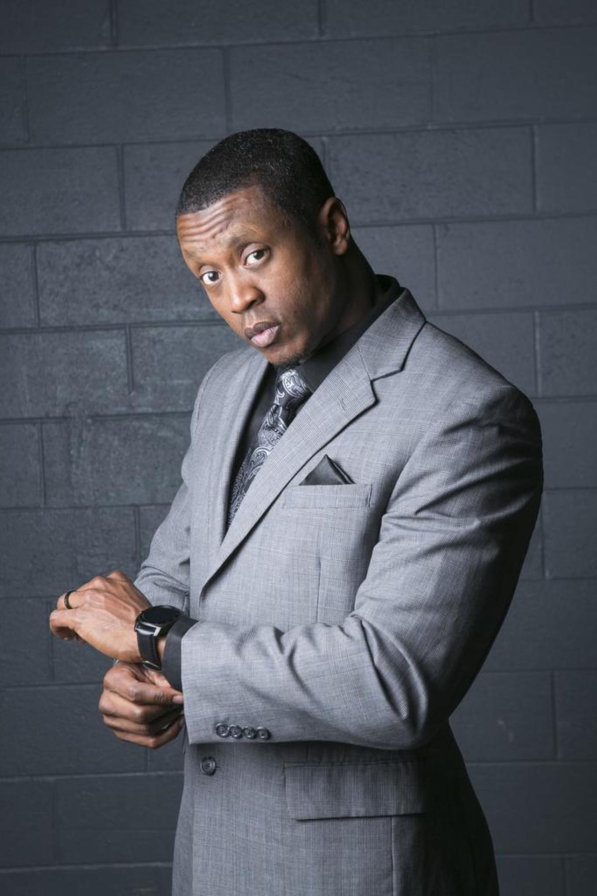 Caprice Coleman, who moved to Charlotte five years ago, has incorporated his real-life experience as a pastor into his act.