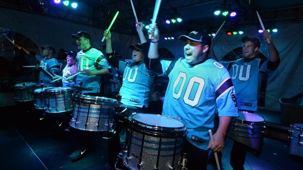 The PurrCussion band will perform at the Carolina Panthers playoff pep rally held at the EpiCentre. It will also feature performances by TopCats.