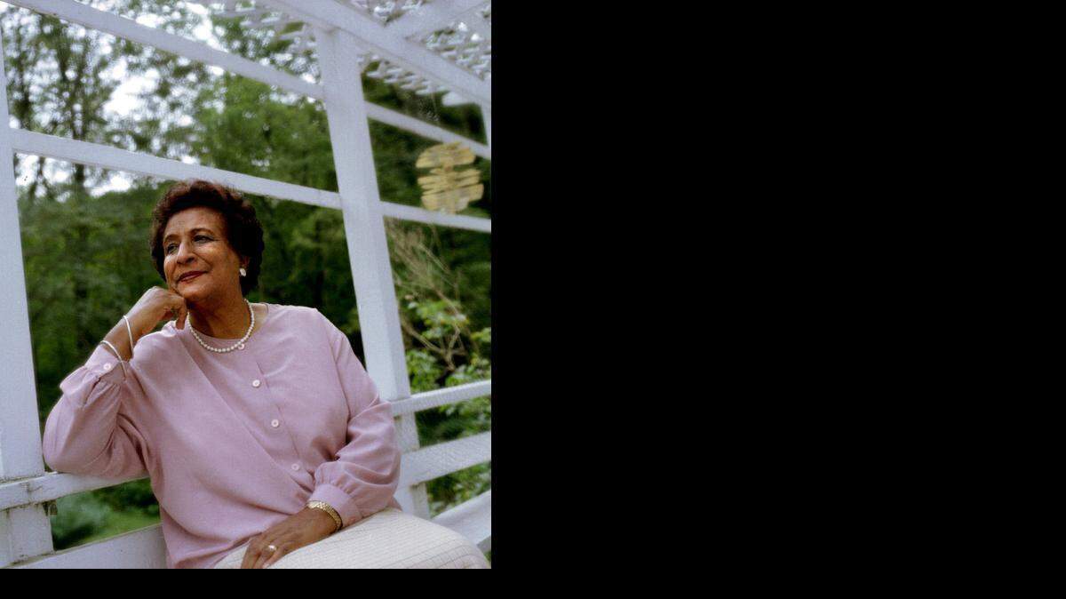 
Constance Baker Motley, photographed at her home in Chester, Conn.,  in 1998. The documentary “Trials of Constance Baker Motley” was shot in Charlotte.
