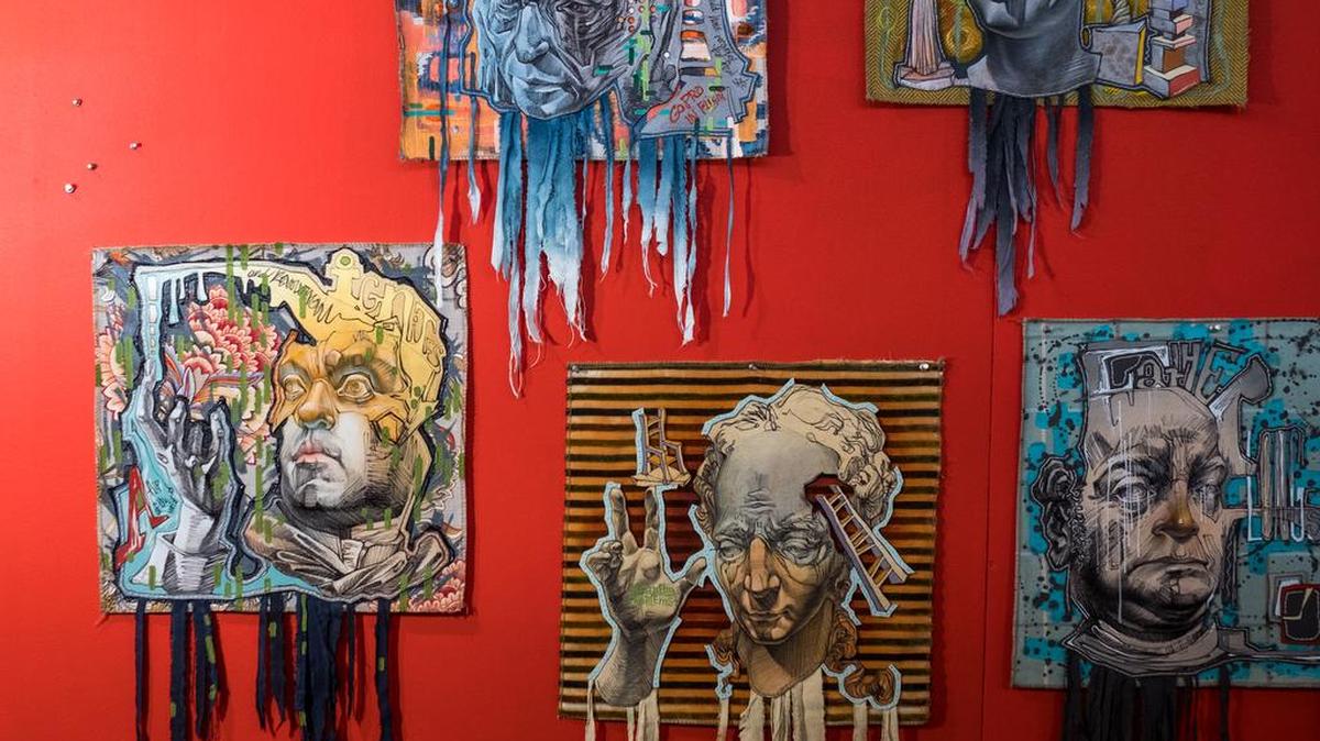 Work by Jason Watson, who will be featured at Goodyear Arts’ October/November Residency Showcase.