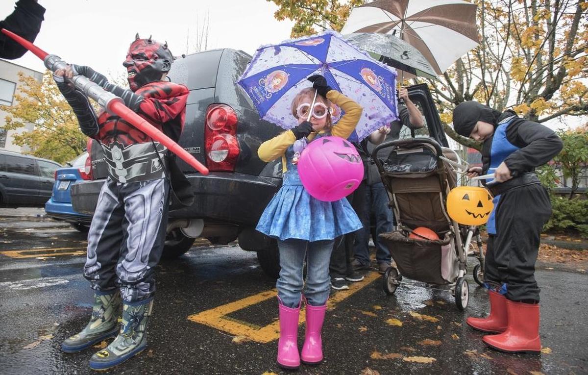 Your kids can spread their trick-or-treating opportunities out over several days.