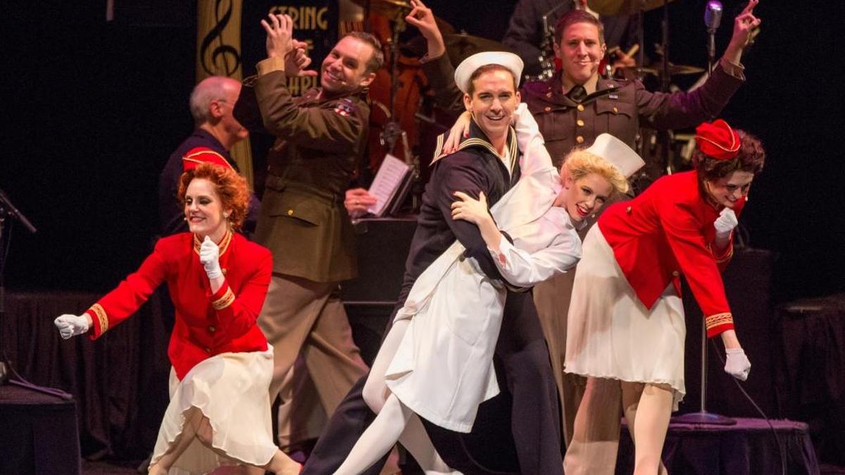 “In the Mood” showcases the big band tunes and dances of the 1940s.