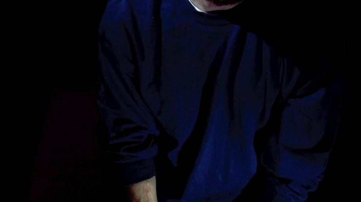 Tom LaPorte plays a political hostage in Three Bone Theatre’s “Two Rooms.”