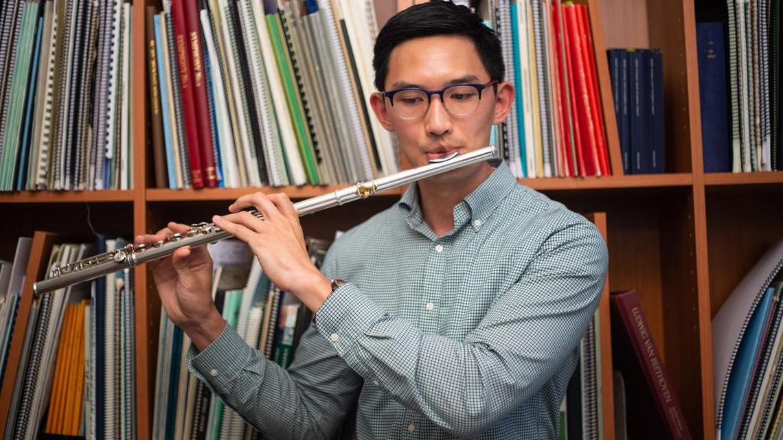 1 to Watch: Victor Wang. What turned him from microbiology at Yale to the flute?