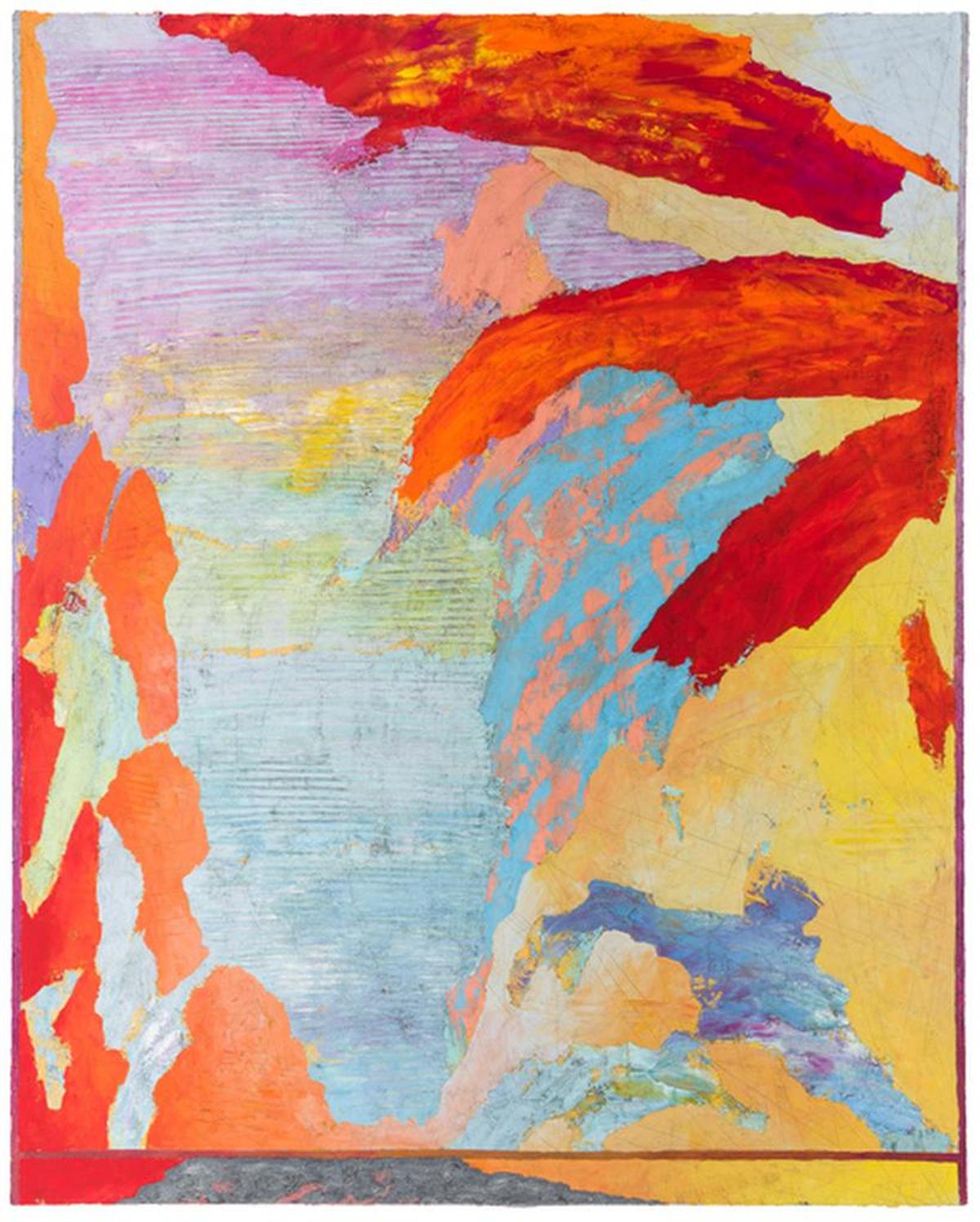 Herb Jackson’s “Veronica’s Veil ccxxxviii,” 2018.
