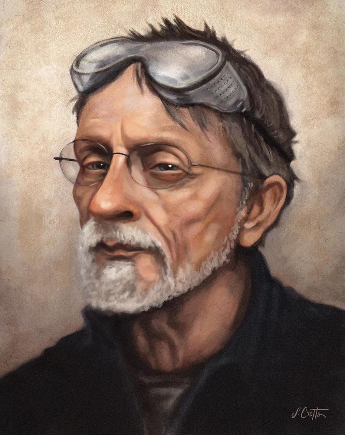 Stephen Crotts’ portrait of Paul Martyka.