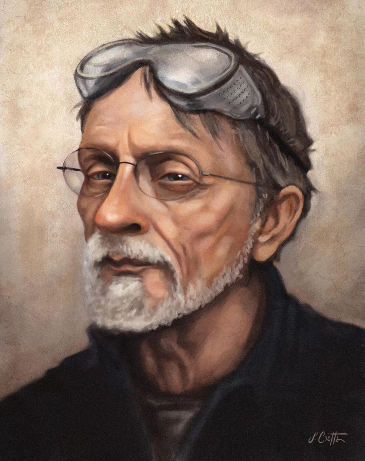 Stephen Crotts’ portrait of Paul Martyka.