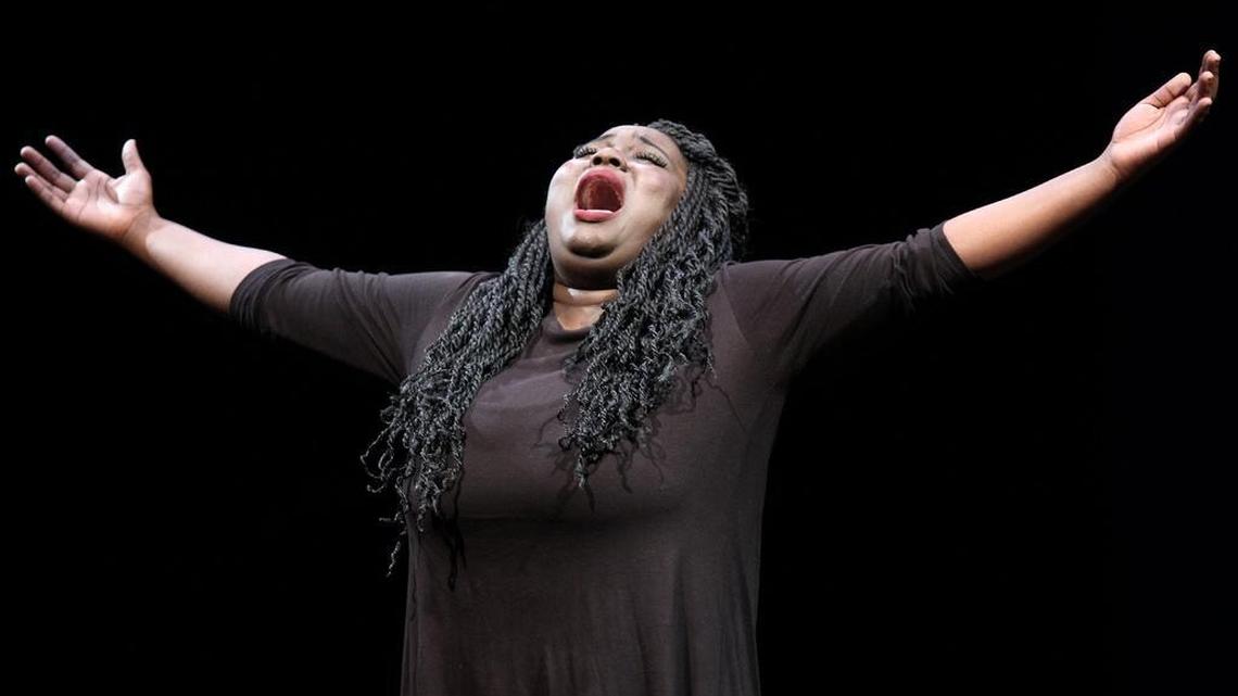 Amina Faye always loved singing and acting, but she did not think she could become an actress until recently.