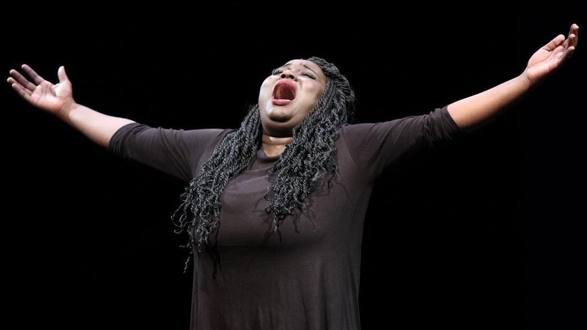 Amina Faye always loved singing and acting, but she did not think she could become an actress until recently.