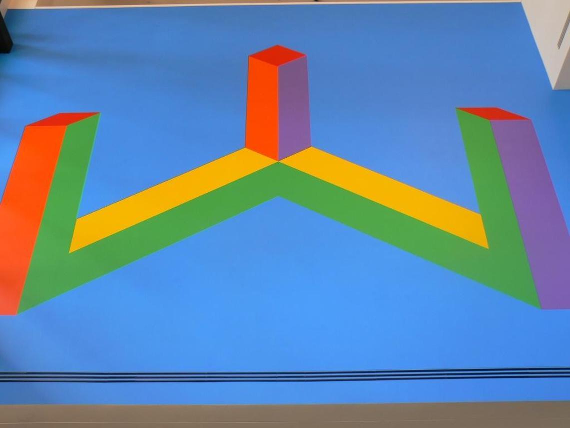 Sol LeWitt’s “Wall Drawing #995”: It’s “on loan” to the Bechtler, but read the story to see how that actually works.
