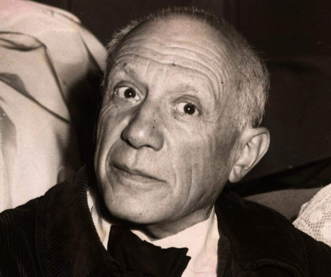 Pablo Picasso appeared in this 1953 file photo at the Cannes Film Festival.