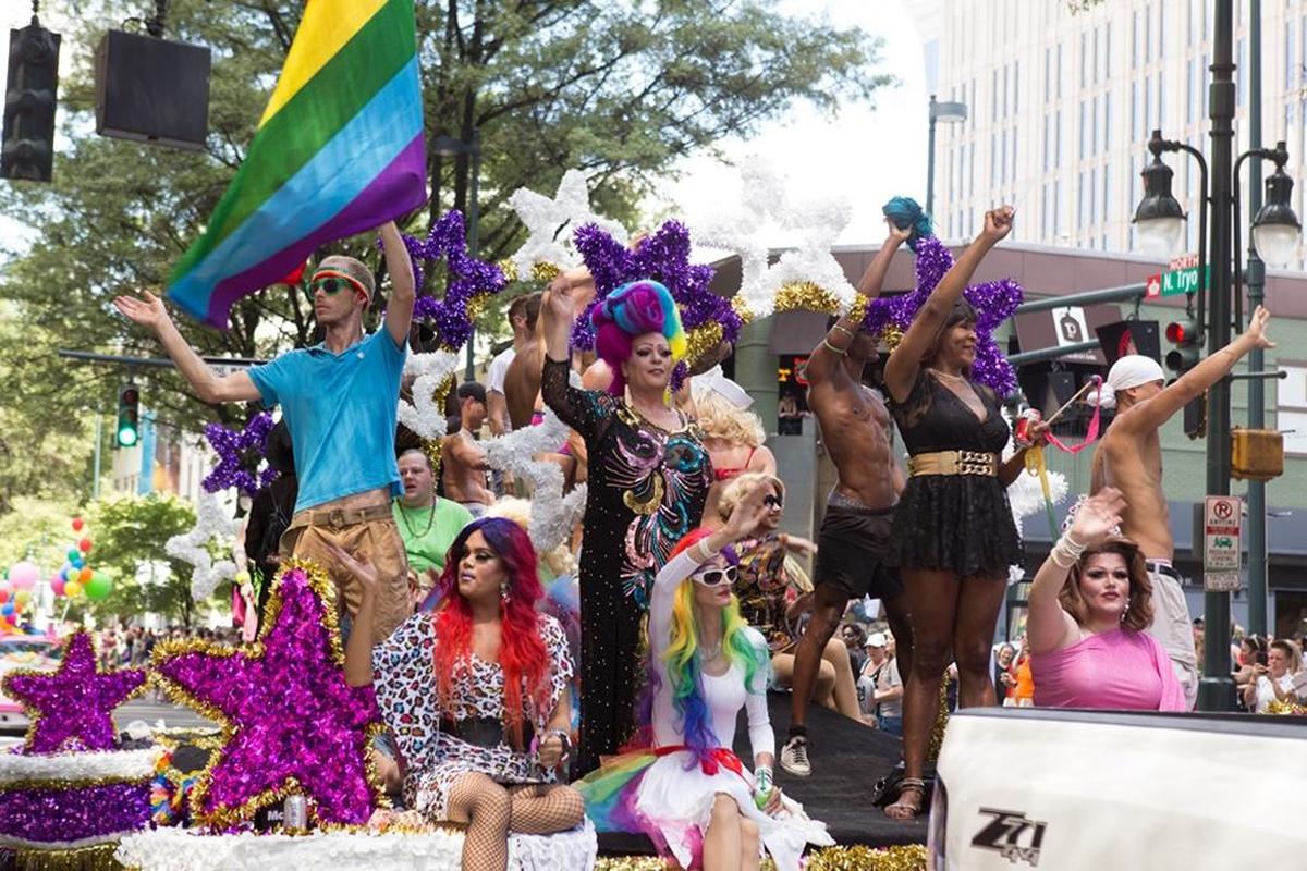 From last year’s Charlotte Pride Festival & Parade.