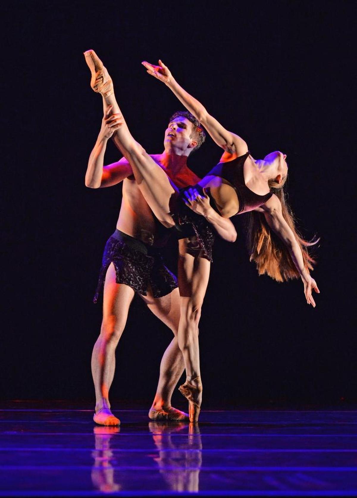 Josh Hall and Jamie Dee Clifton in Dwight Rhoden’s “Ave Maria.”