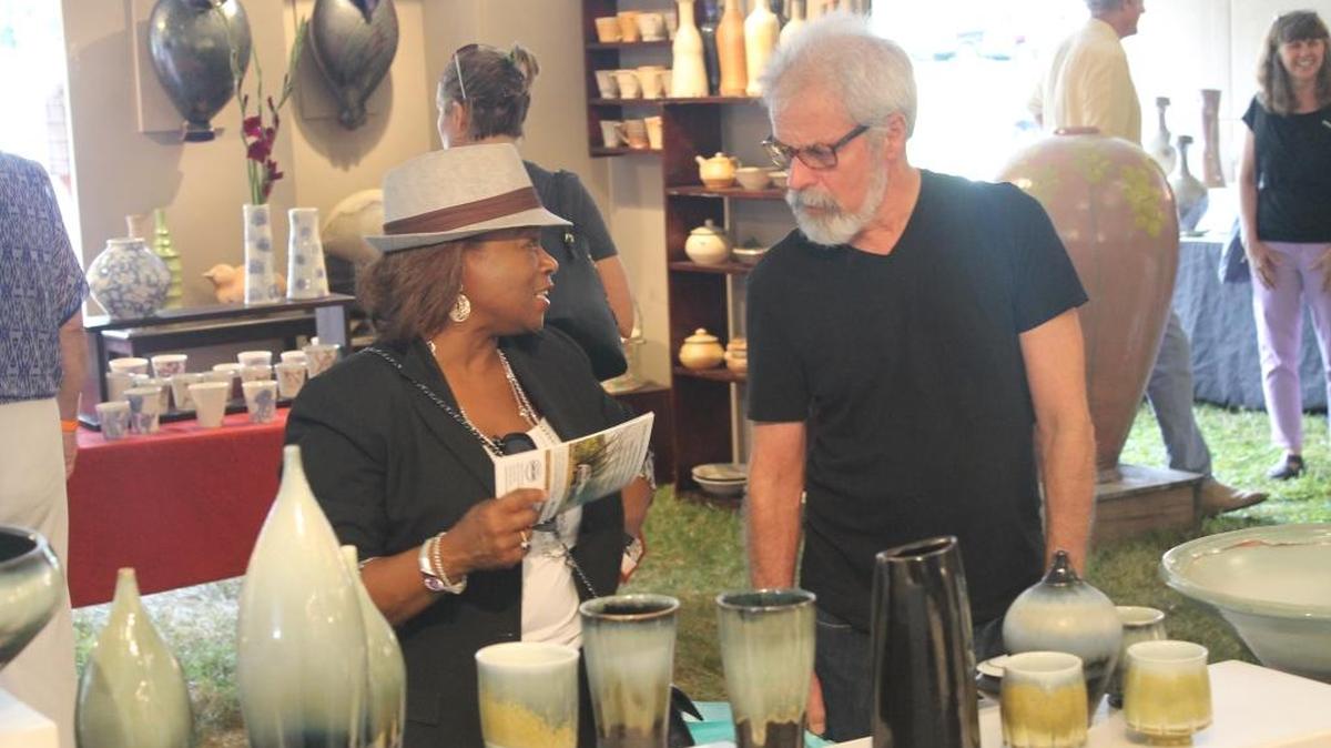 
Last year’s Potters Market Invitational at Mint Museum Randolph.
