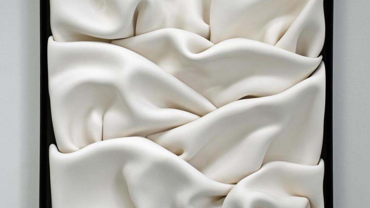 “Folds LXXXV” by Jeanine Marchand.