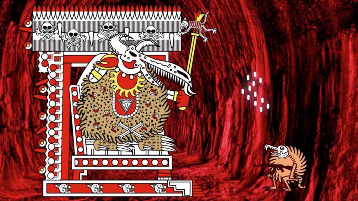 “Codex Heterogenous,” 2013, by Michael Menchaca; digital video .