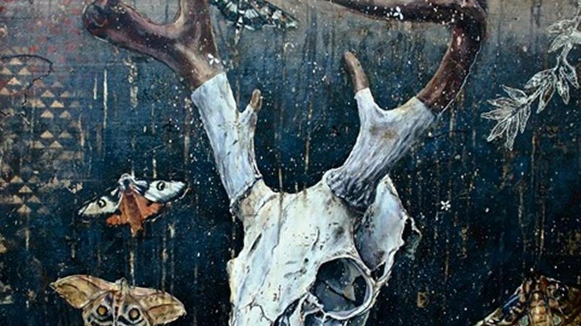 Sarah Helser’s “The Visit,” 2017.