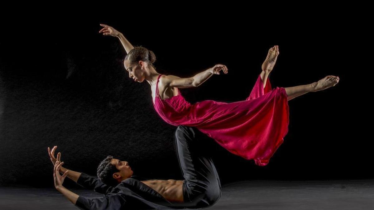 The current company of Dance Theatre of Harlem, including Chrystyn Fentroy and Francis Lawrence, will perform at Knight Theater.