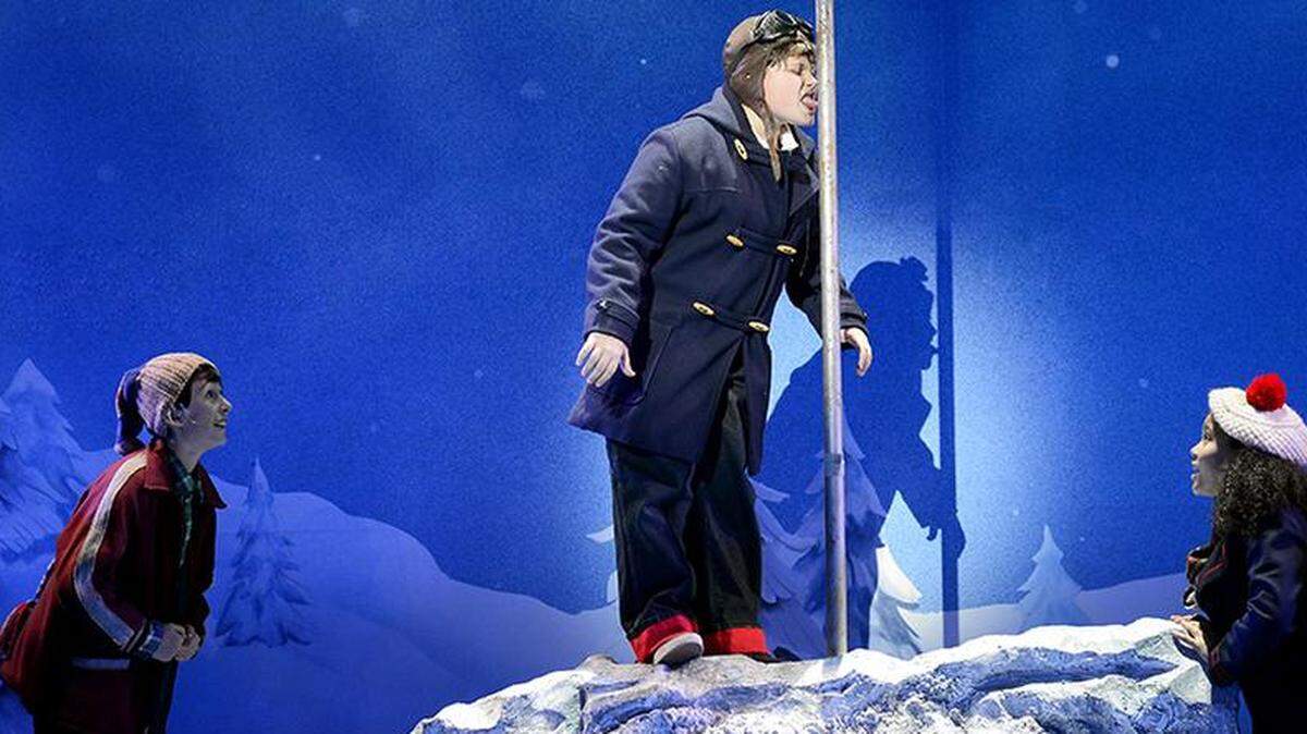 Christian Dell’Edera is Flick in “A Christmas Story, The Musical.”