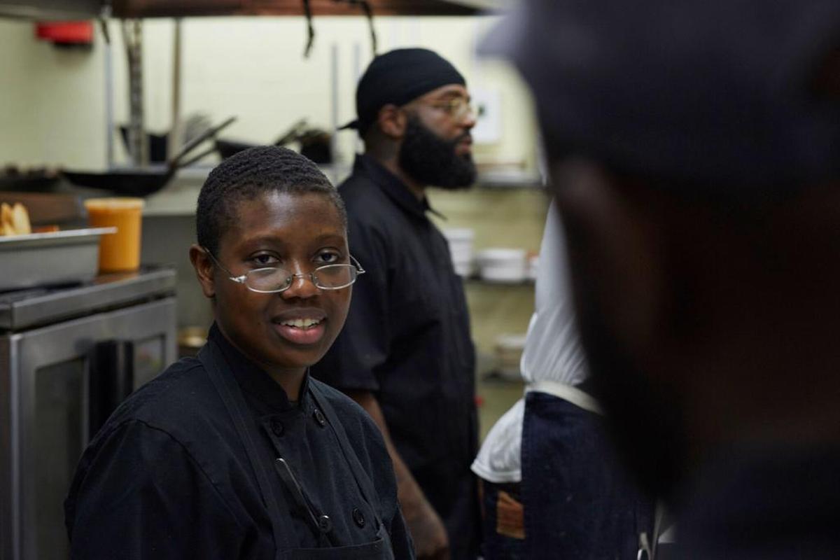 Selasie Dotse, the assistant sous chef at Luca Modern Italian, will cook a special dinner with food from Ghana and Ethiopia next week.