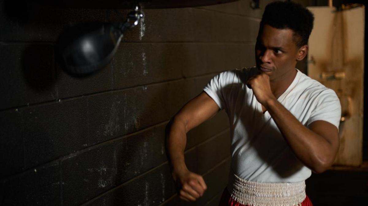 Deon Releford-Lee leads, in Children’s Theatre’s “And in This Corner: Cassius Clay,” through Feb. 18.