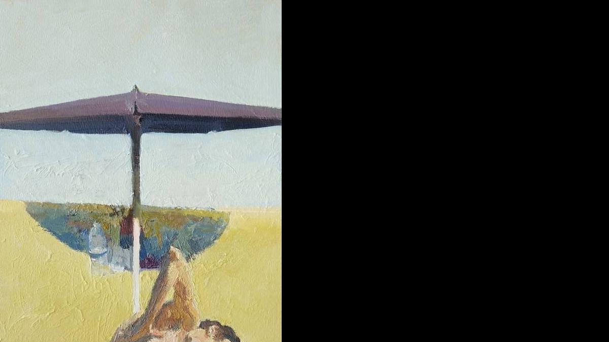 
Grand Prize winner of Carolina’s Got Art! show in May. Greg Siler, “Nude With Umbrella.”
