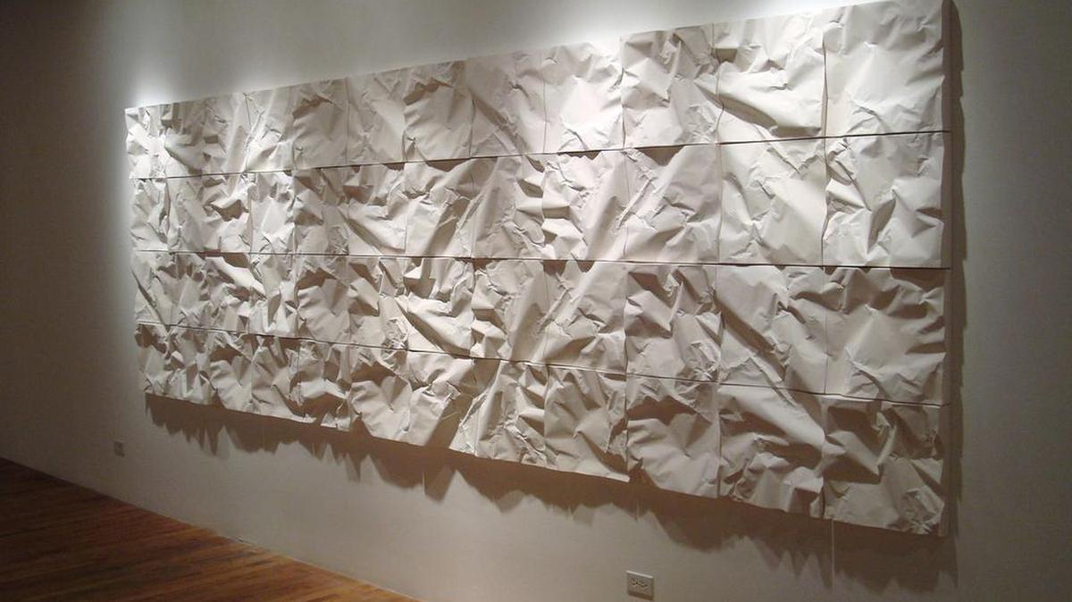 “Sampled Spaces,” cast porcelain by Thomas Schmidt.
