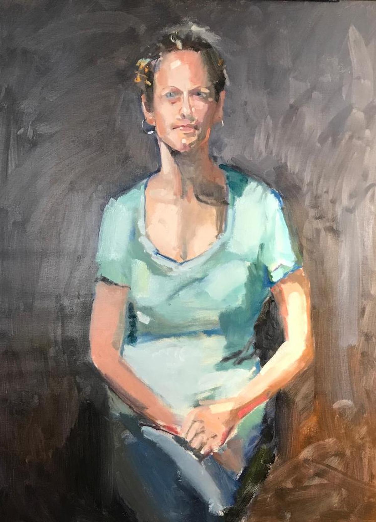 “Lt. Col. Nina D’Amato USMC” by Dan Bayless