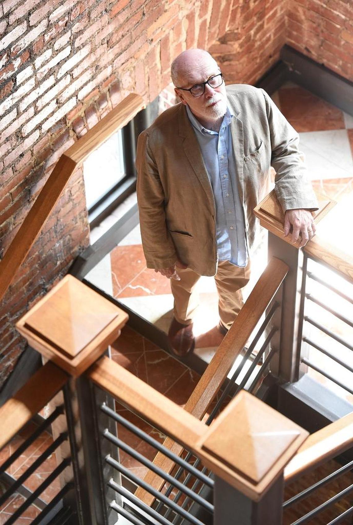 Tom Stanley enters a residency at the McColl Center with an open mind: “I don’t know exactly what I’ll be working on. I hope my work goes in a direction I don’t expect.”