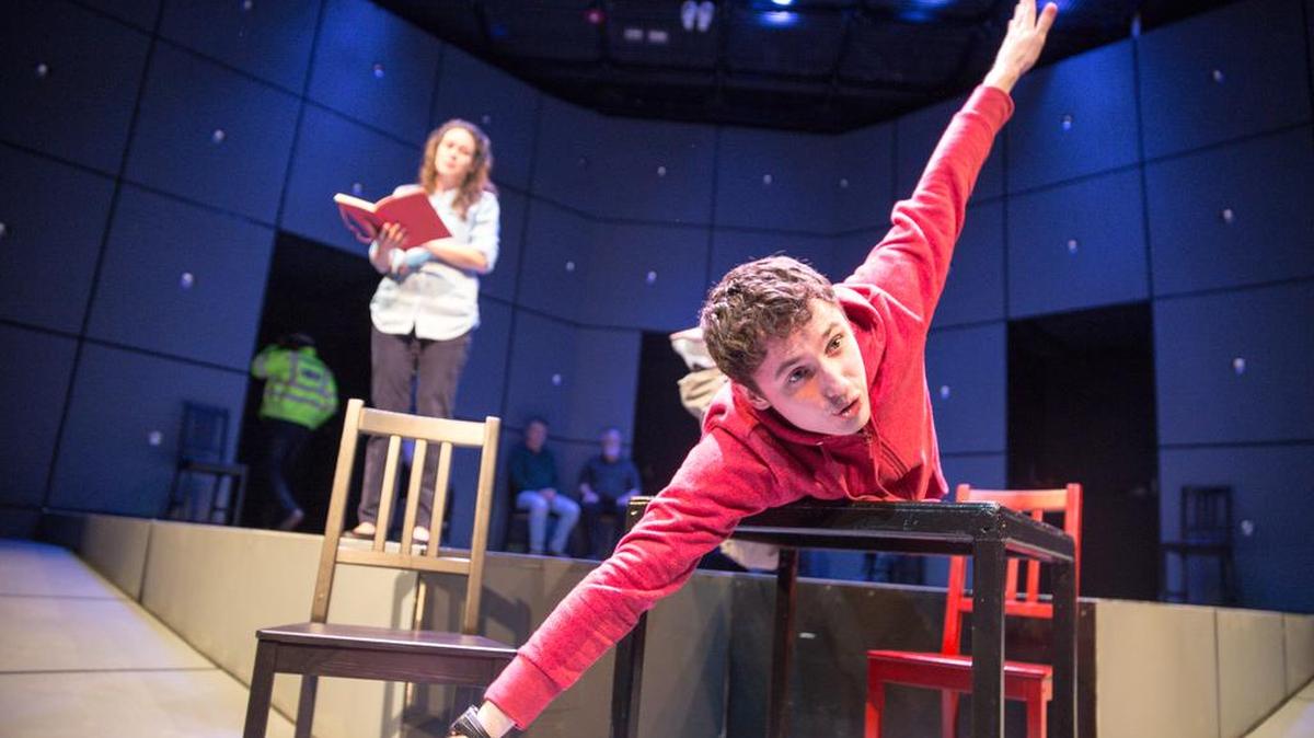 Chester Shepherd plays Christopher in “Curious Incident of the Dog in the Night-Time.”