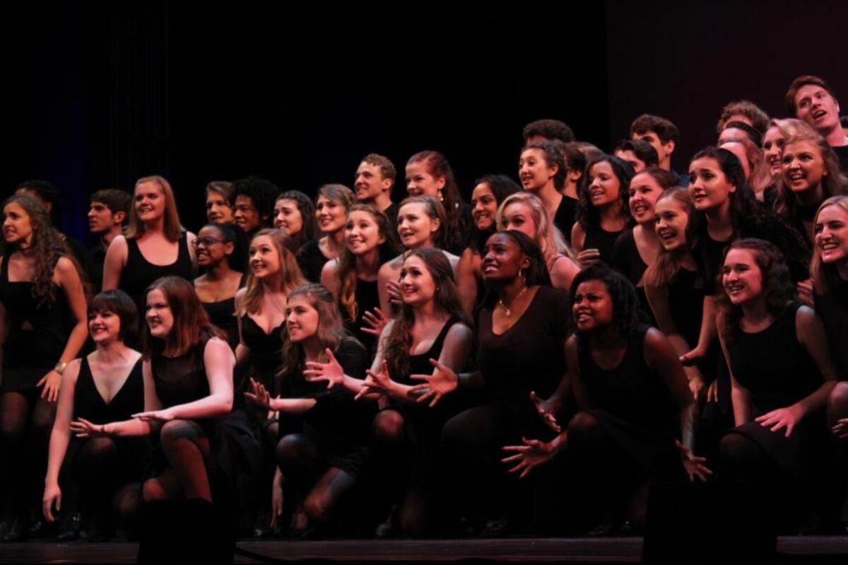 The Blumeys’ opening number Sunday night.