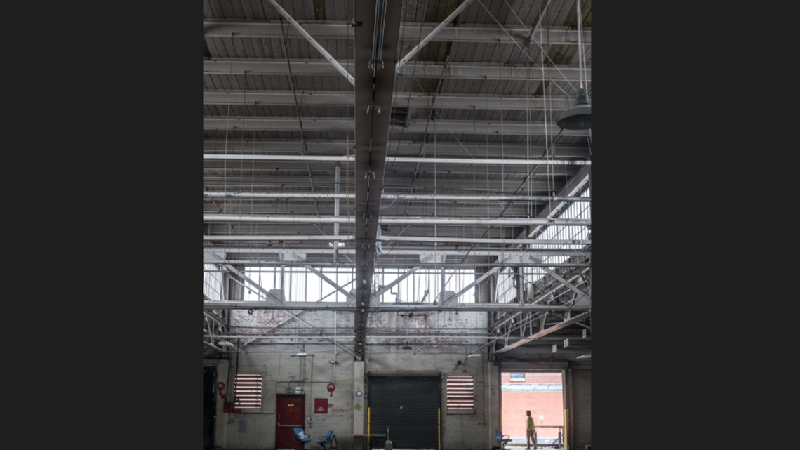 An early glimpse at Goodyear’s new space, at Camp North End.