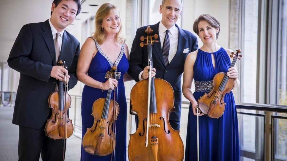 Charlotte Concerts will host the New York Philharmonic String Quartet in October.