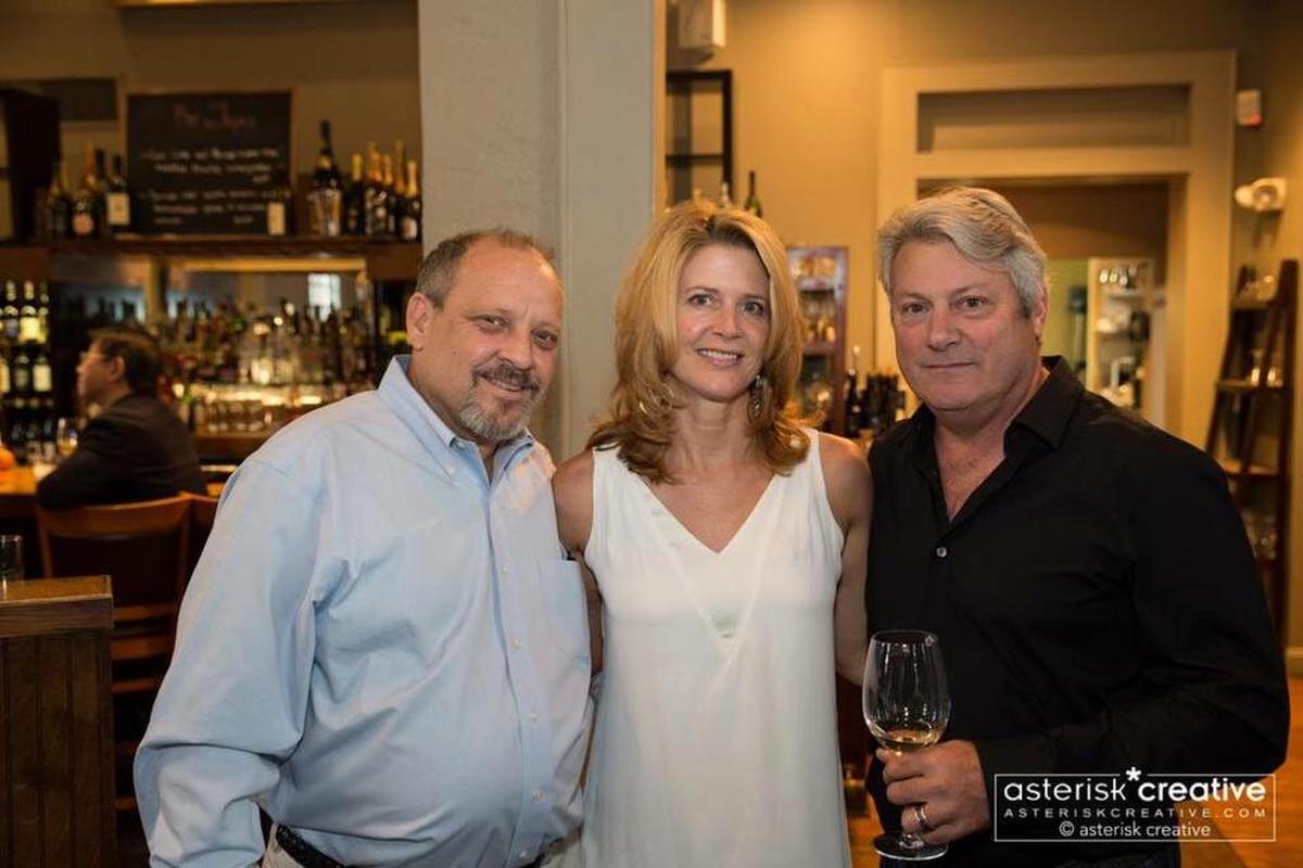Bonterra owner J.D. Duncan (left) is throwing a wine party for Kelly Kehoe and Bob Foley of Robert Foley Vineyards.