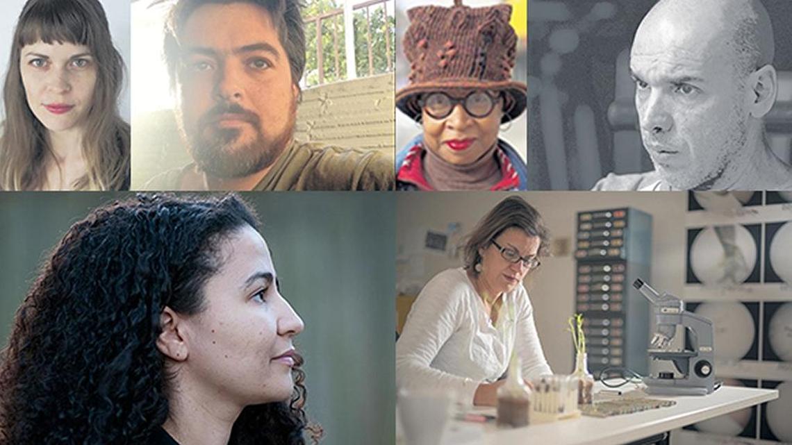 The new crop of artists-in-residence at McColl Center.