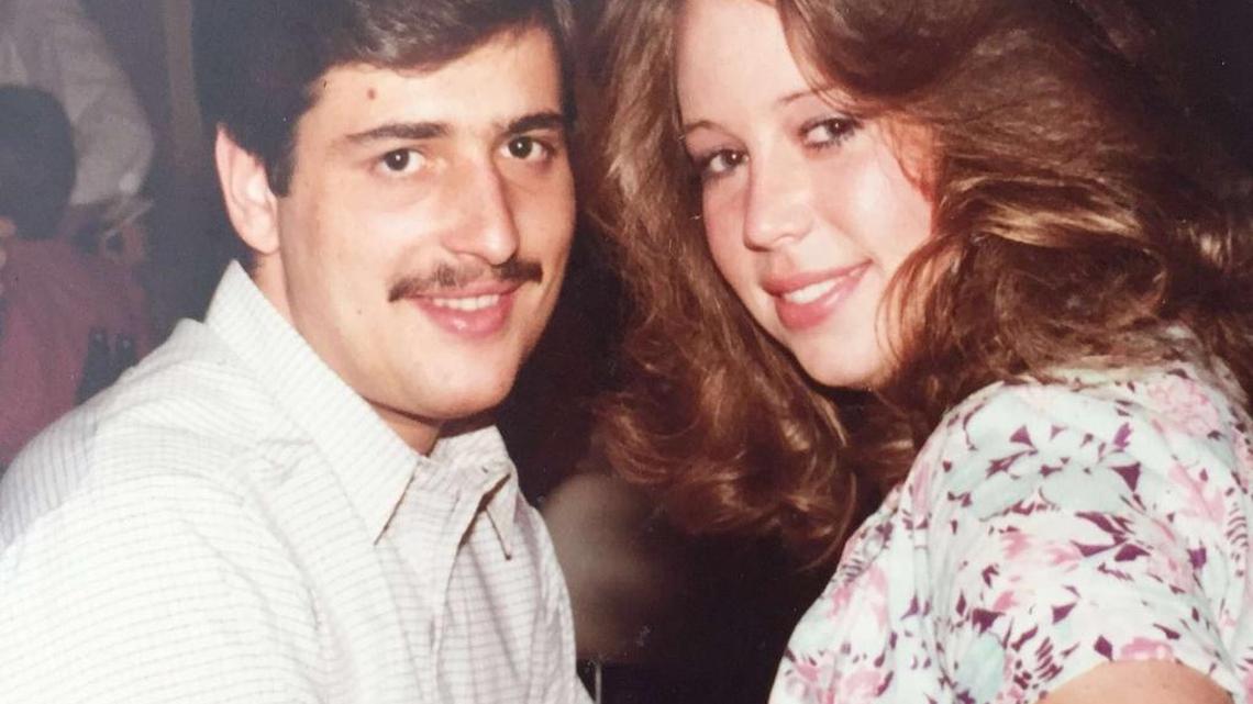 Andy Kastanas and Lesa Christmas in 1981: They would see Prince live for the first time the next year, and marry in four.