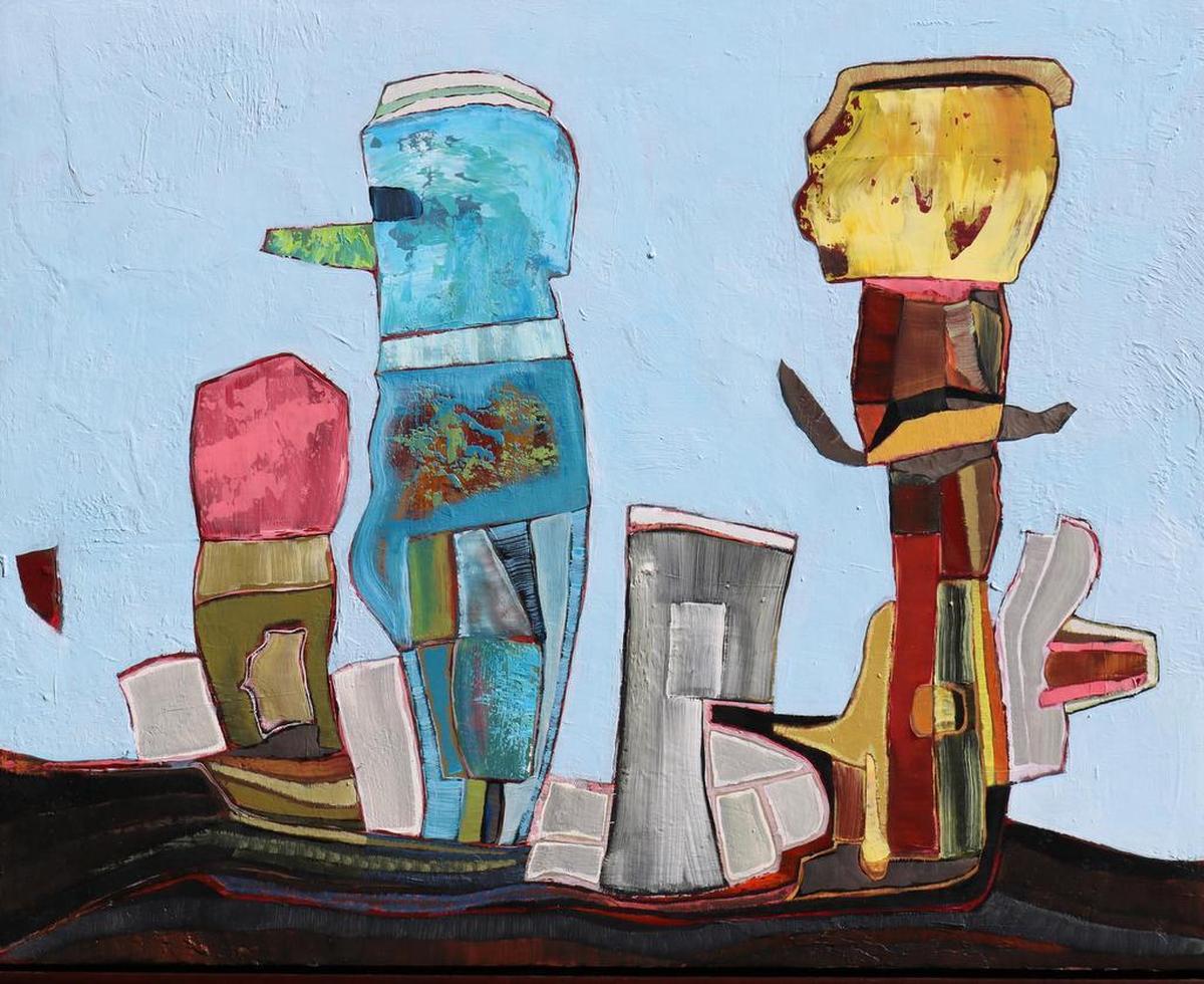 “Landmark 10” by Chase Langford, at Elder Gallery of Contemporary Art.