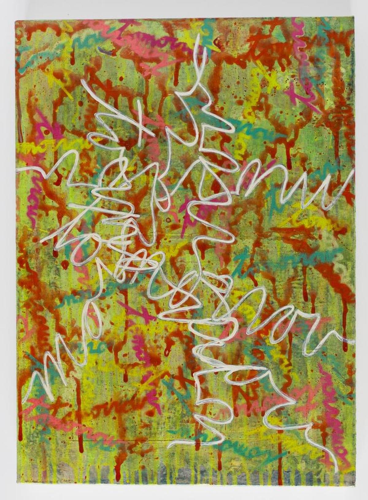 “Tomorrow and tomorrow and tomorrow (Variation 1),” 2017, by Brad Thomas.