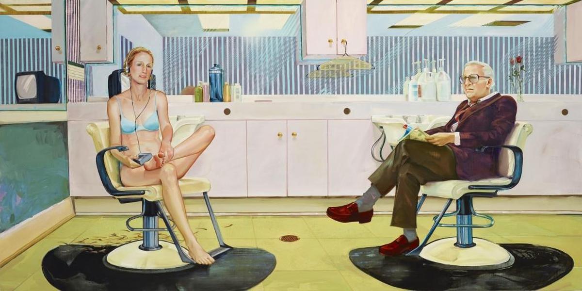 “Salon,” 2014, by Margaret Curtis.