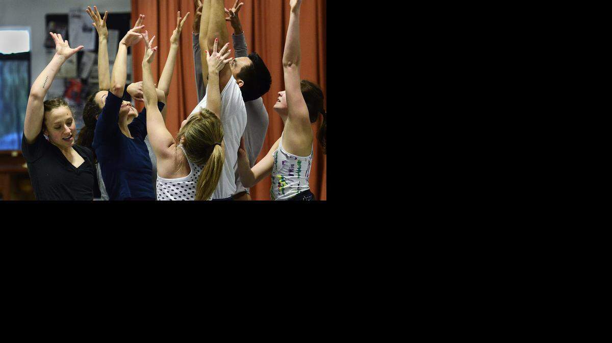 
Meet Amanda Rentschler, left, who will dance with Caroline Calouche & Co. in a production of “Carmina Burana” April 17-18 at Booth Playhouse. 
